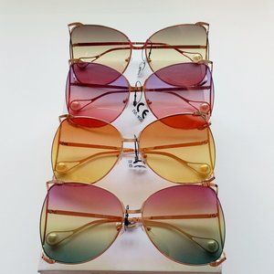 Pearl's Temple Gradient Sunglasses